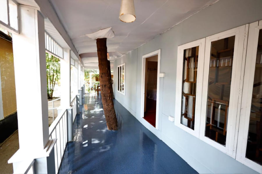 Garden view familty cottage AC