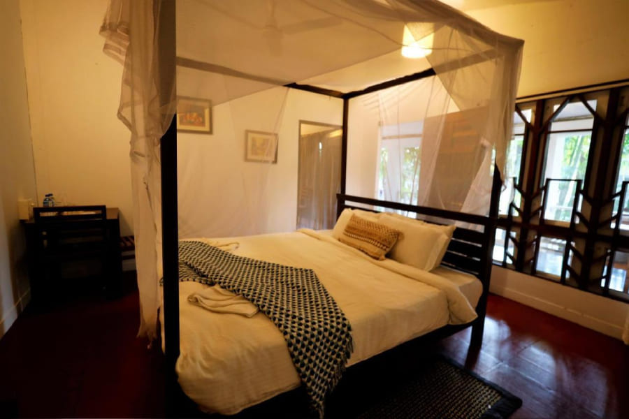 Garden view familty cottage AC