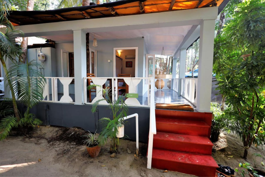 Garden view familty cottage AC