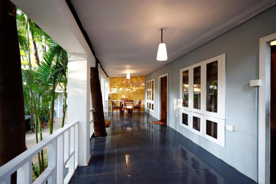 Garden view familty cottage AC