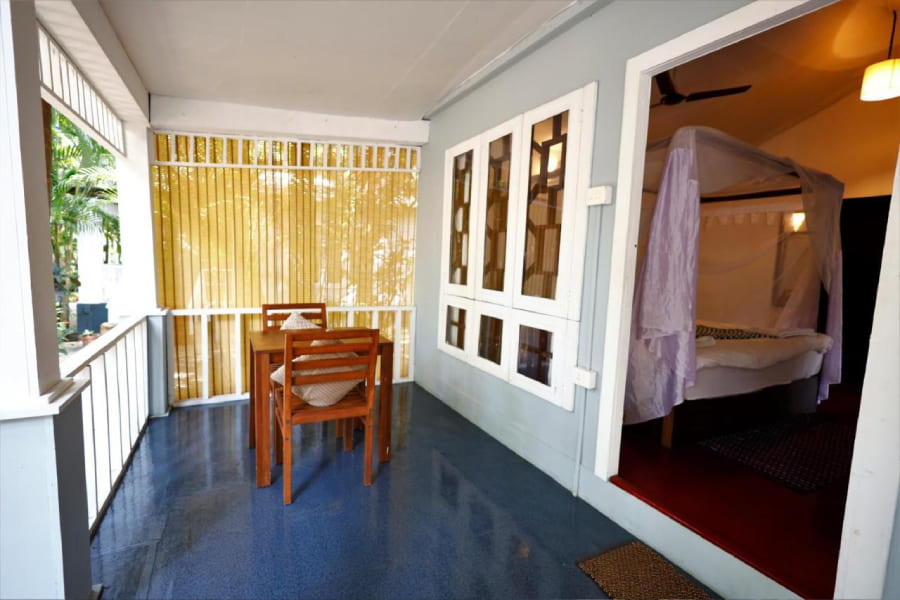 Garden view familty cottage AC