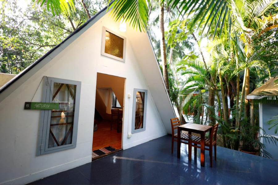 Pyramid Garden cottage AC