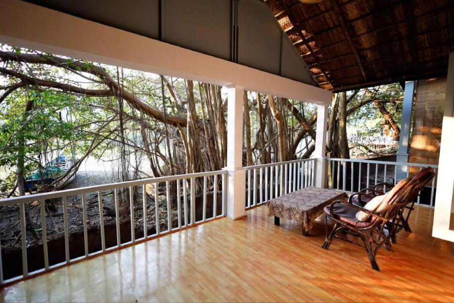 River view cottage AC